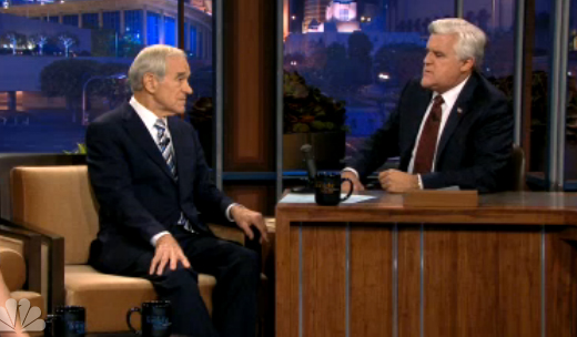 ron paul on jay leno
